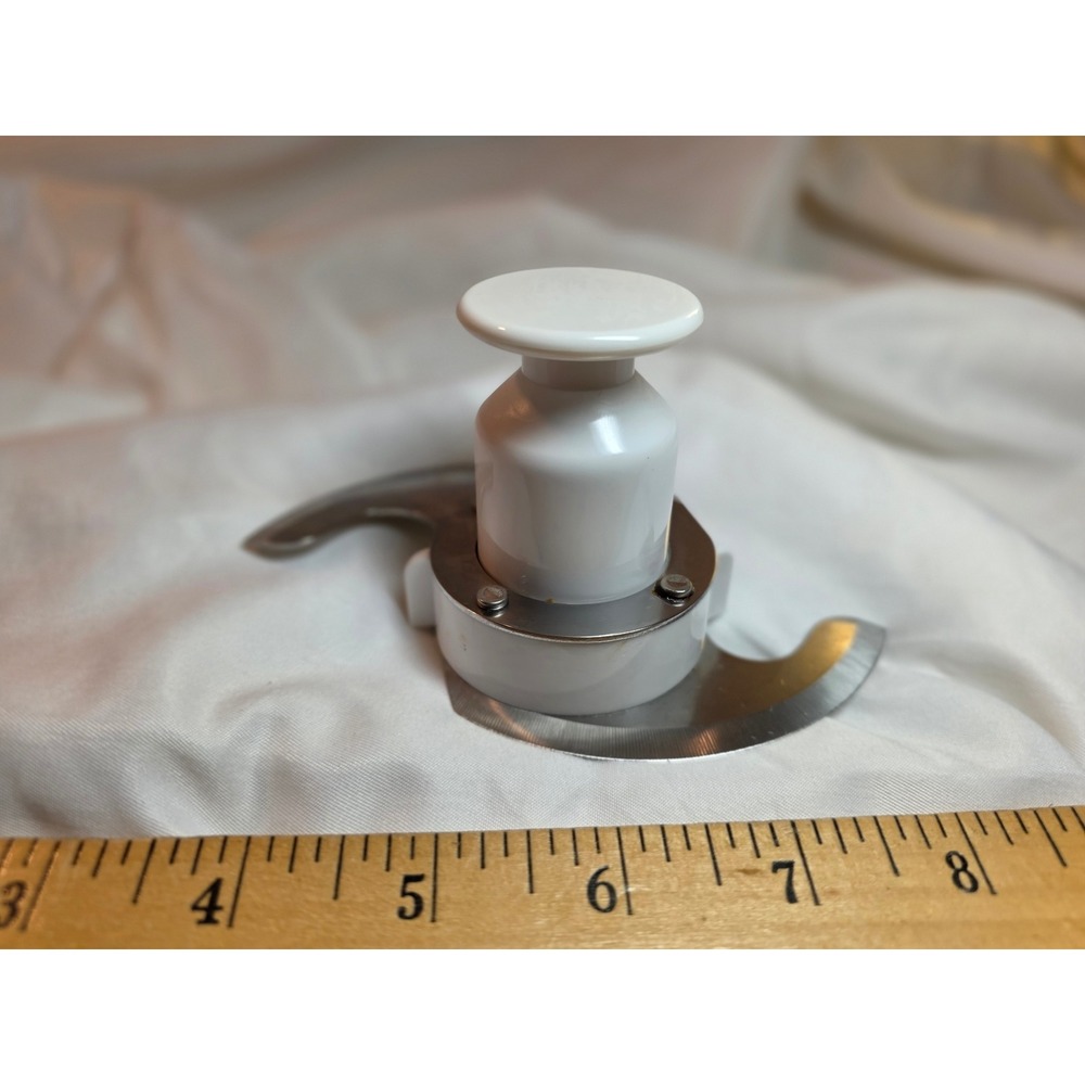 Kenmore Short Order Food Processor Replacement Chopping S-Blade White Stainless